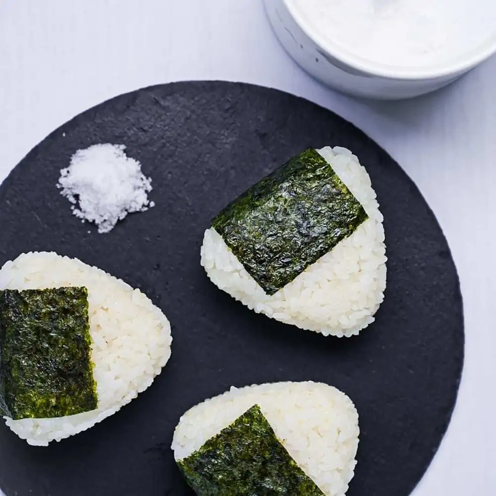 Simple Shio Onigiri (Salted Japanese Rice Ball)