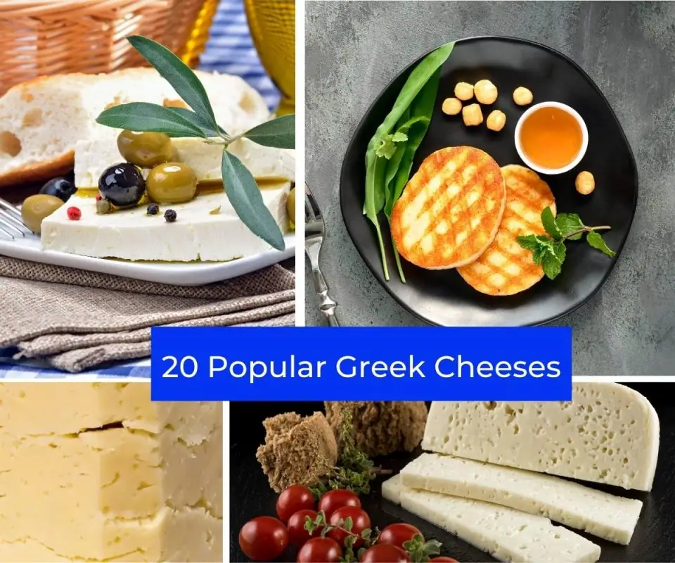 Los 20 quesos griegos más populares