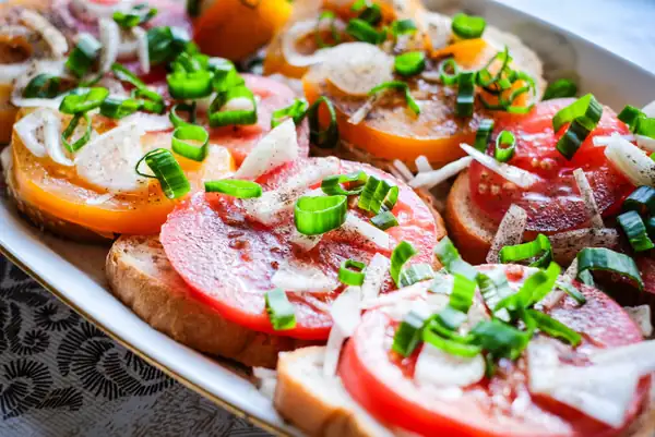 Grilled Panzanella (Tuscan Bread and Tomato Salad)