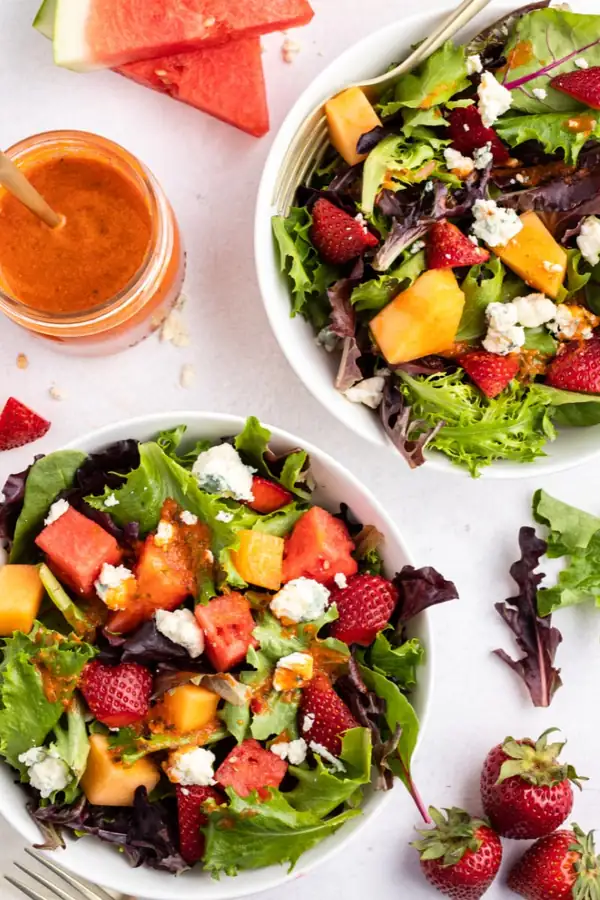 Strawberry Melon Salad