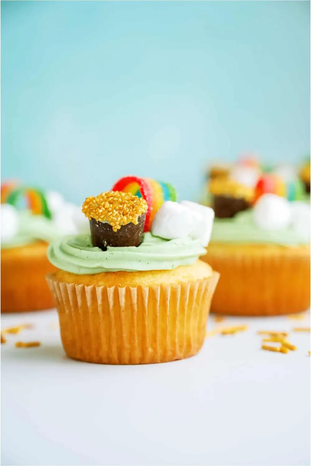 Receta de cupcakes para el Día de San Patricio