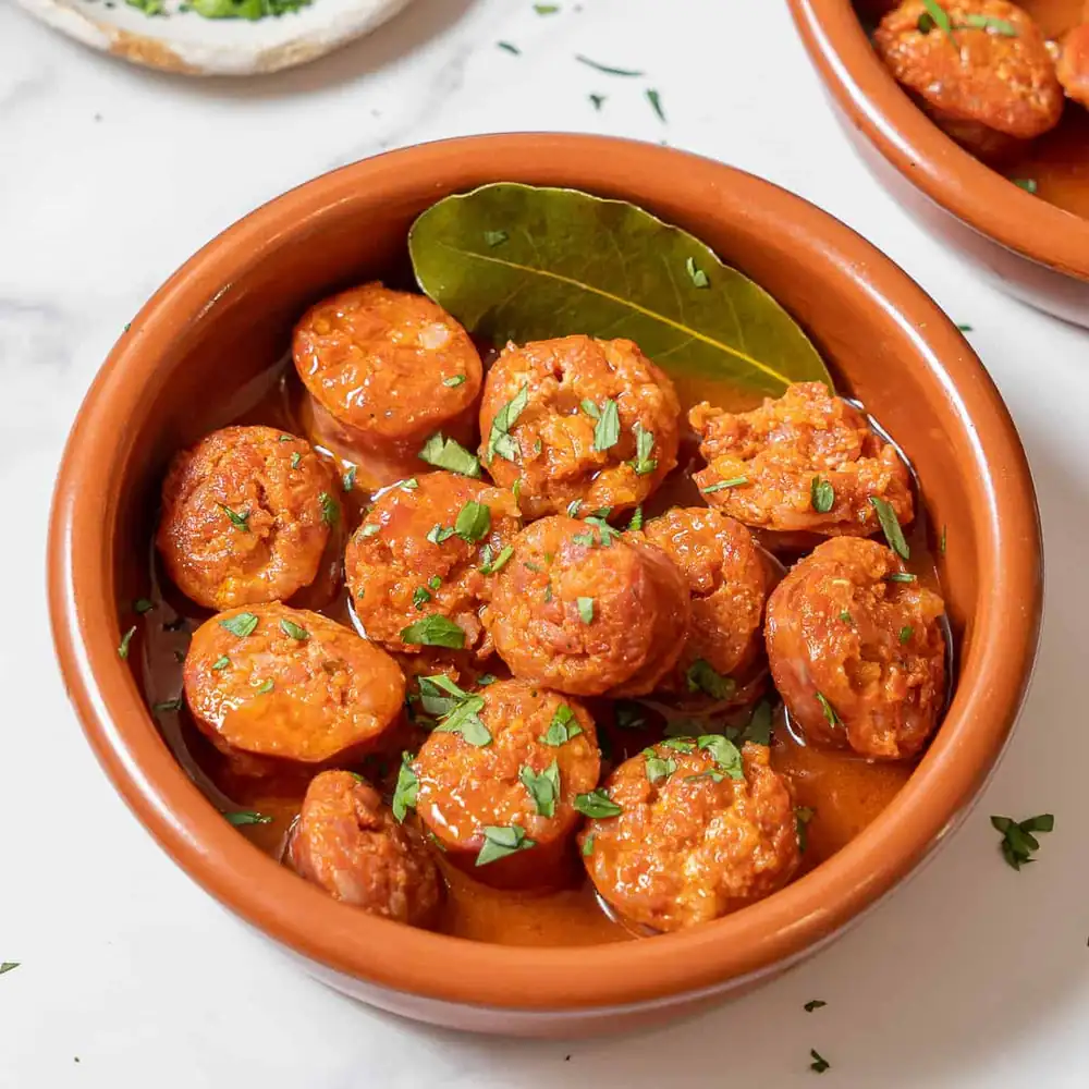 Chorizo a la Sidra (Chorizo Español en Sidra)