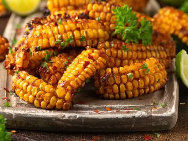 Corn ribs with pepper and lemon, the perfect side dish for your meats