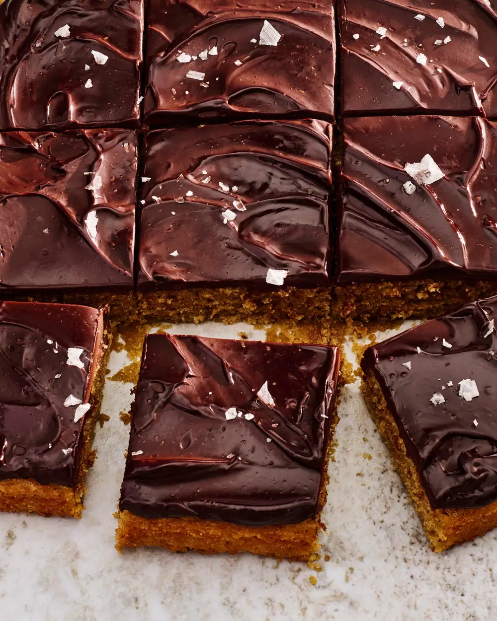 Espresso Snacking Cake With Chocolate Ganache