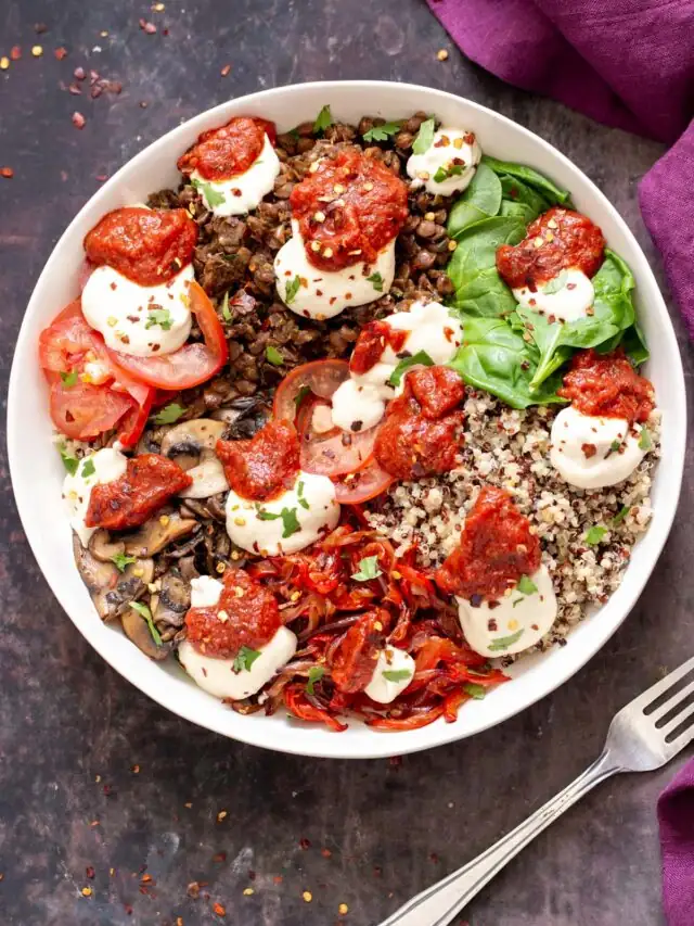 Vegan Pizza Bowl
