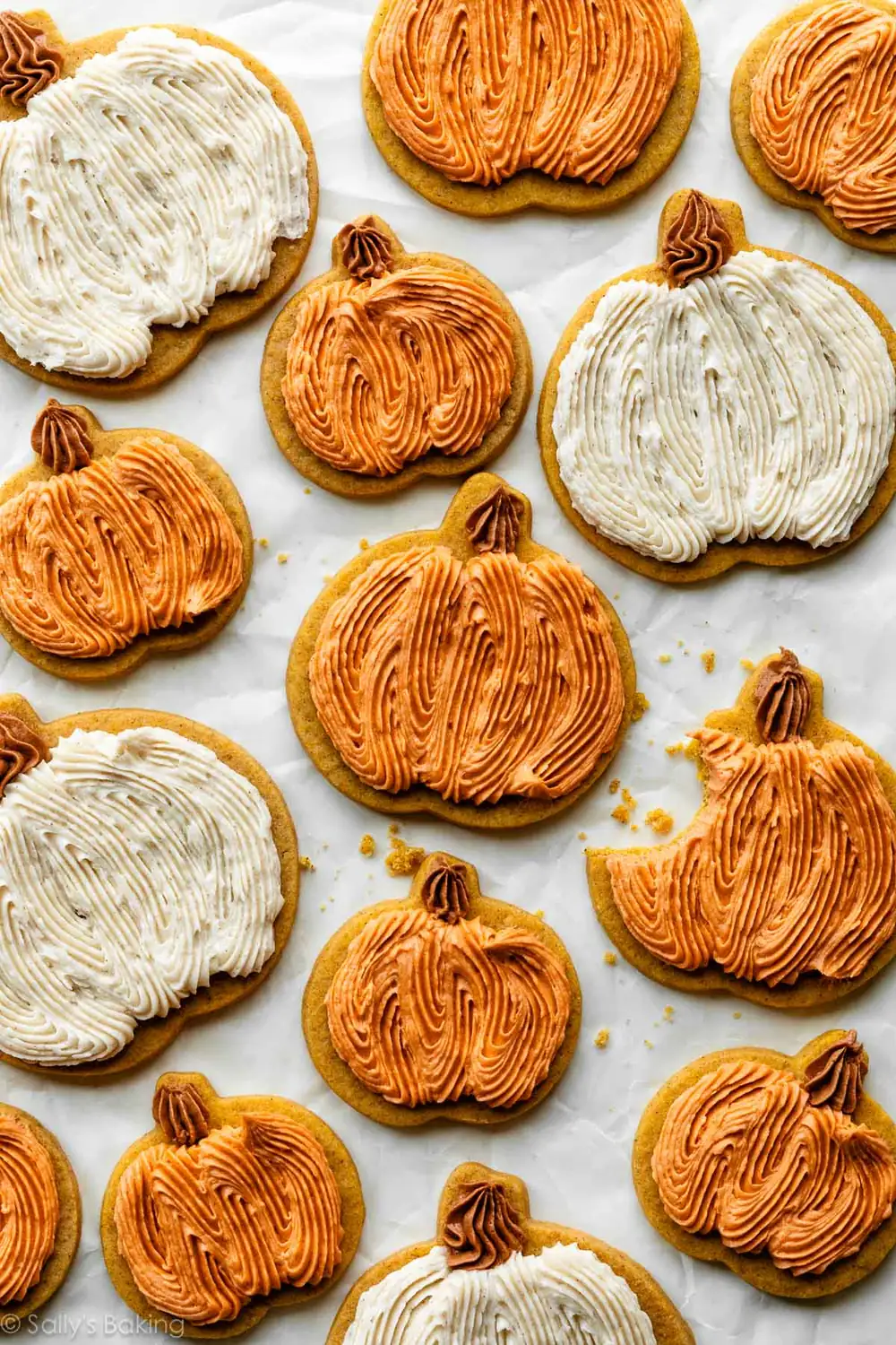 Pumpkin Sugar Cookies