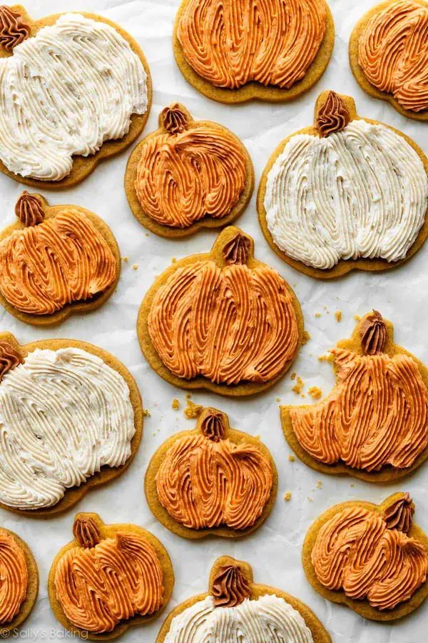 Pumpkin Sugar Cookies