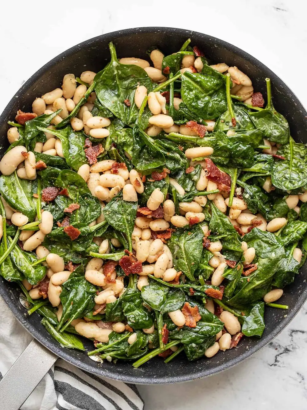 Wilted Spinach Salad