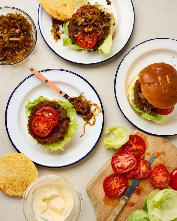 Meera Sodha’s vegan recipe for crispy black bean burgers