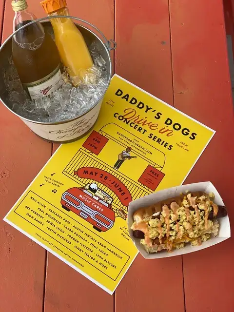 Daddy’s Dogs Hosts Free Socially Distanced Drive-in Concert Series This Weekend