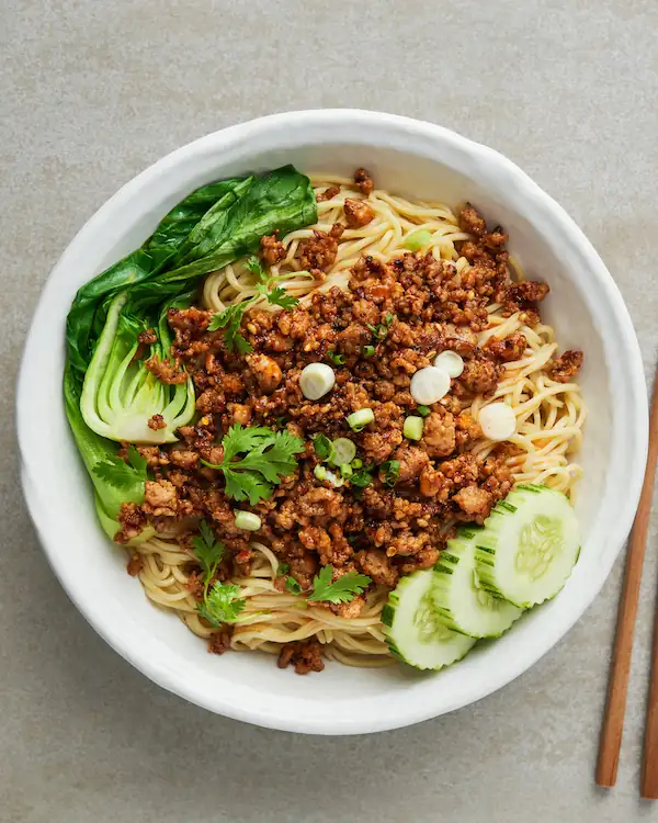 Sweet and Sour Pork Noodles