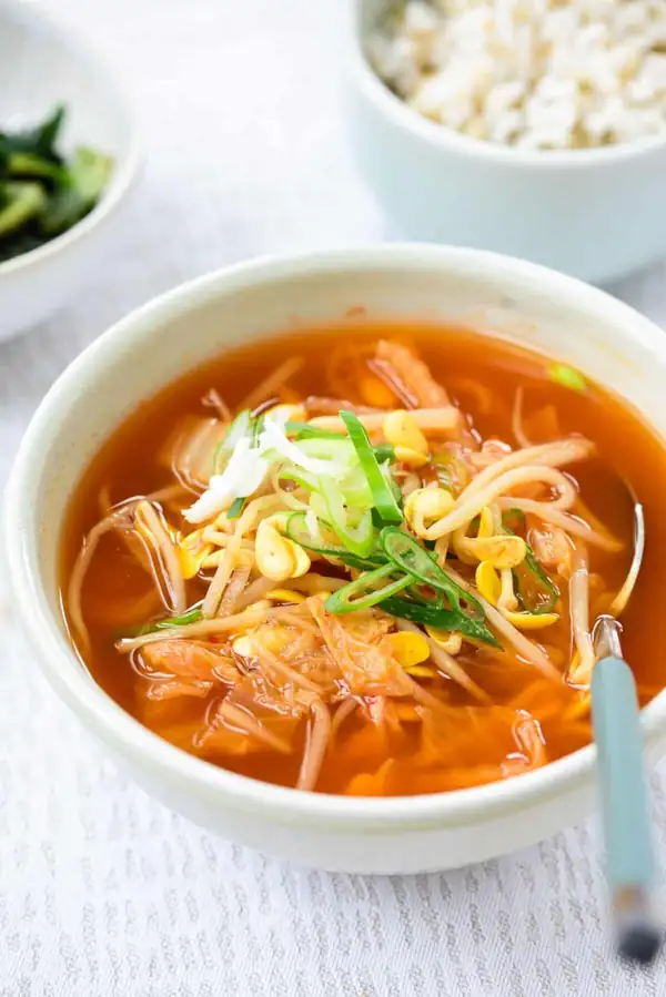 Kimchi Kongnamul Guk (Soybean Sprout Soup)