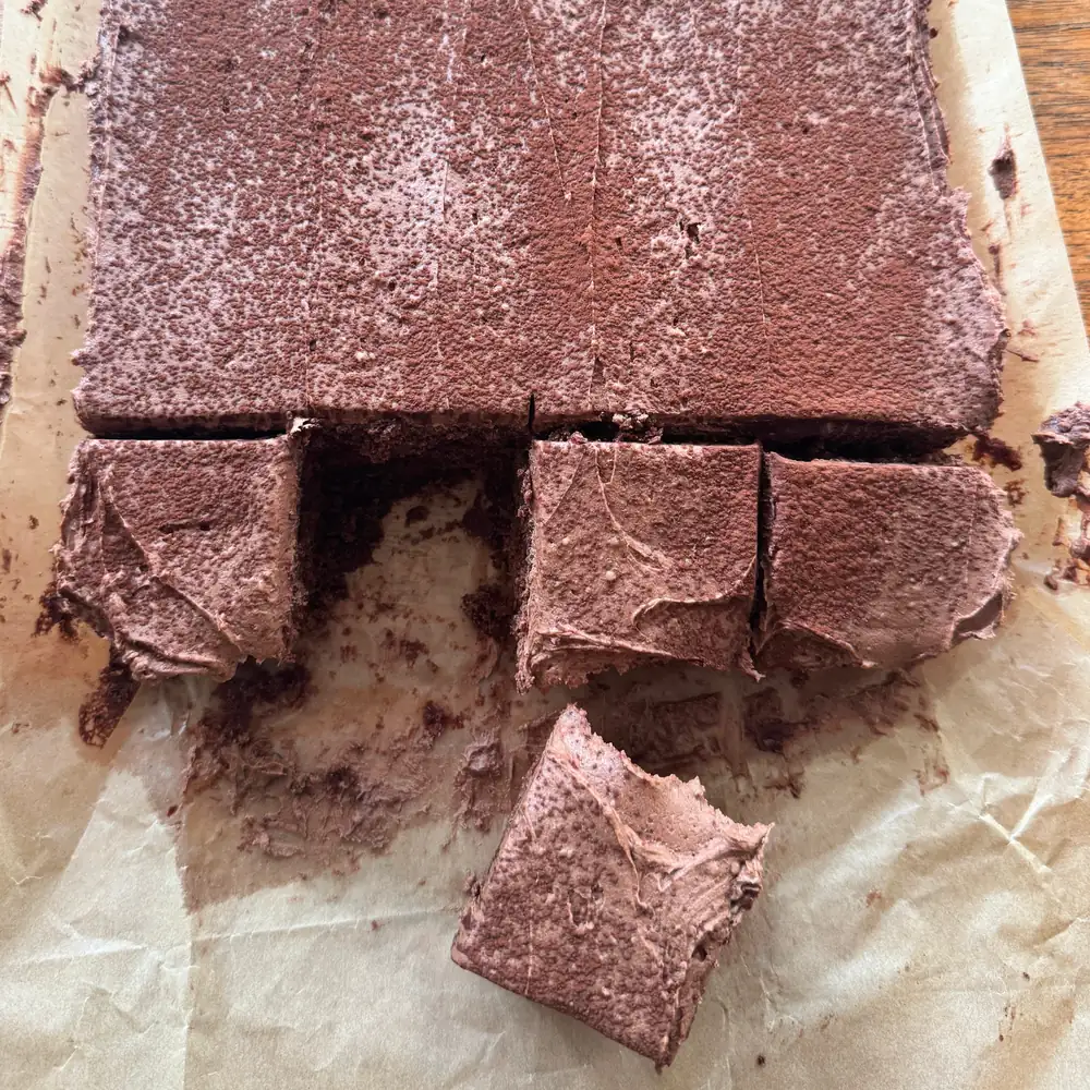 Chocolate sheet-ish cake