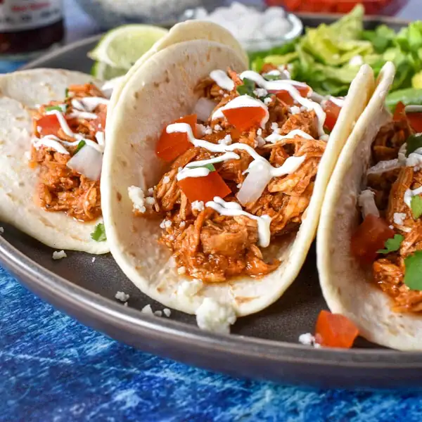Shredded Chicken Tacos