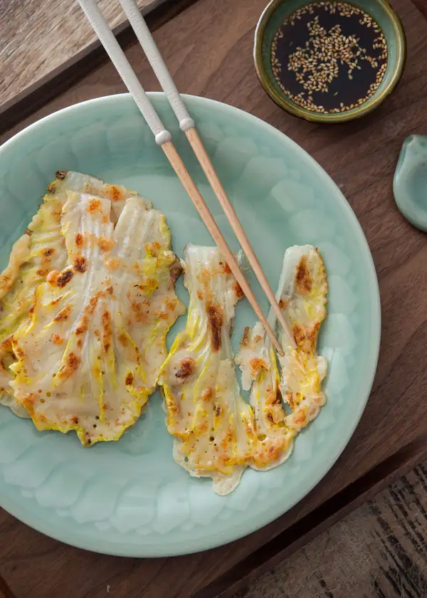 Korean Cabbage Pancakes (Baechu Jeon)
