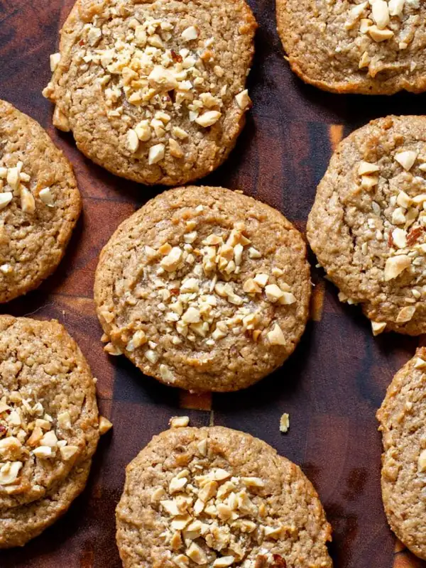 Galletas de mantequilla de cacahuete sin harina