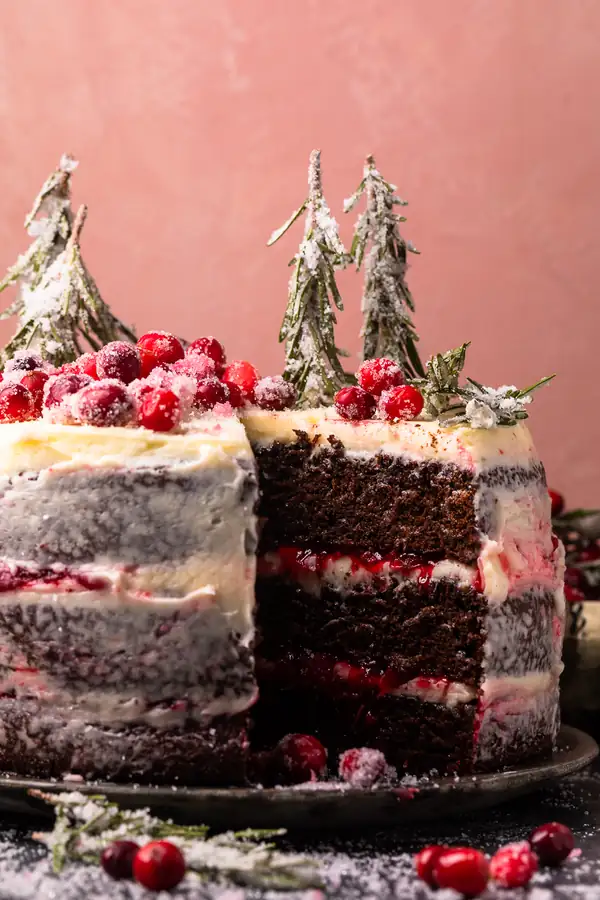 El mejor pastel de chocolate navideño