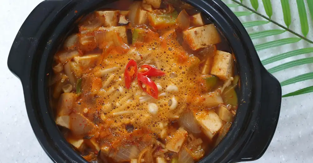 #Super Simple Doenjang Jjigae
