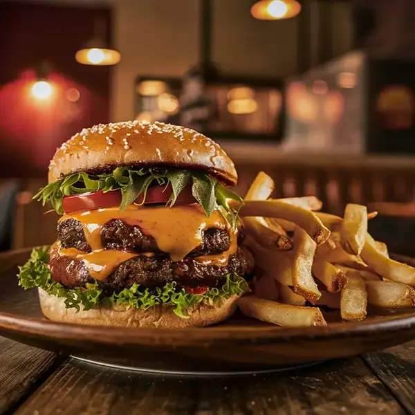 Hamburger at master level