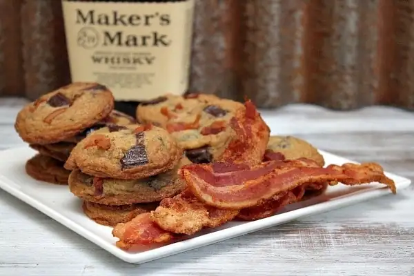 Bacon Bourbon Chocolate Chunk Cookies