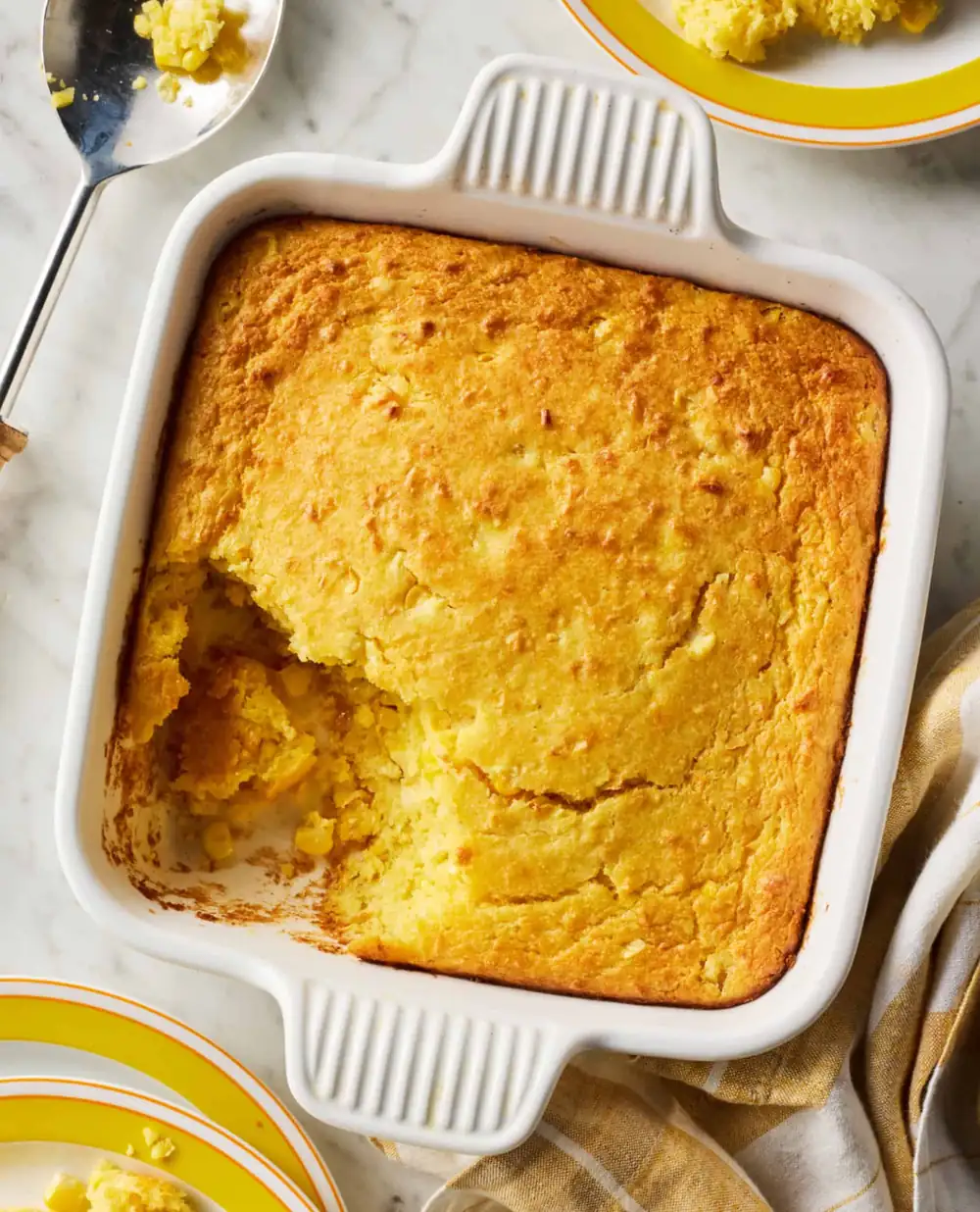 This creamy corn casserole is the best way to use your end-of-summer sweet corn
