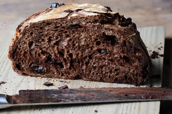 Dark Chocolate-Cherry Sourdough Bread