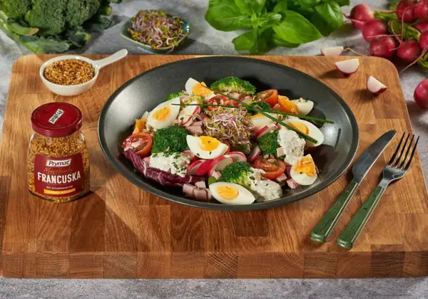 Broccoli Salad with Herb-Mustard Dressing, DS XXV, Episode 18