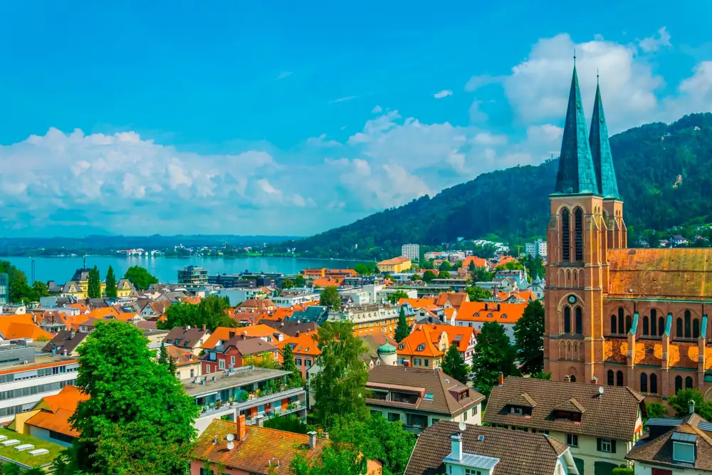 Homemade pastries and cafes in Bregenz