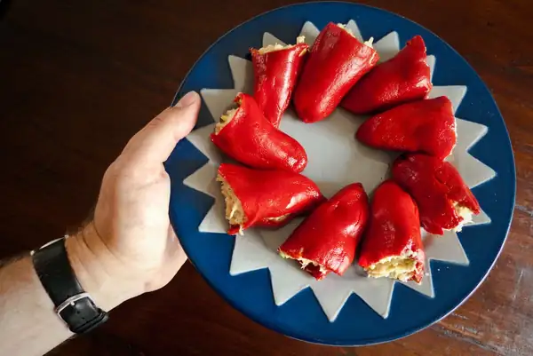 Tuna Stuffed Piquillo Peppers