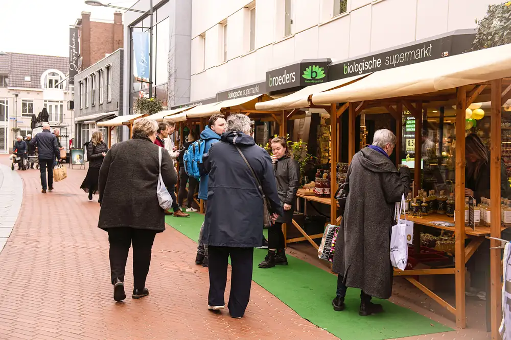 Broeders organiza un mercado festivo con proveedores orgánicos