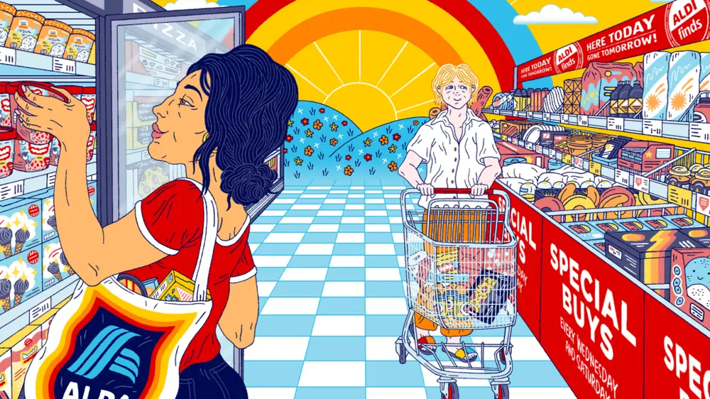 Las promesas utópicas y el queso novedoso de un supermercado de descuento
