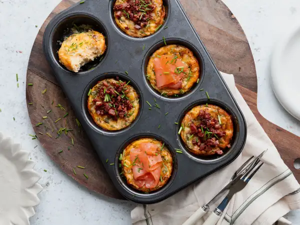 Cottage cheese egg bites