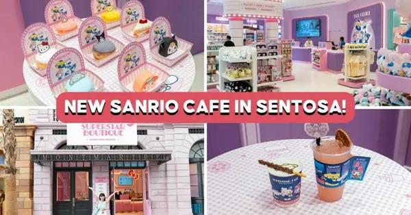 First Look At The New Sanrio Cafe In USS—Kuromi Cakes, Plushies And More