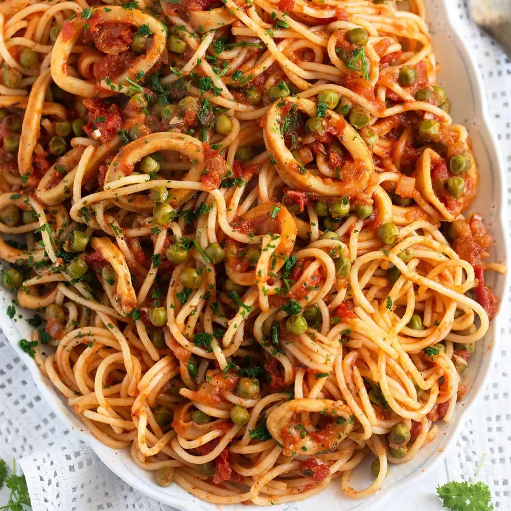 Pasta with Calamari