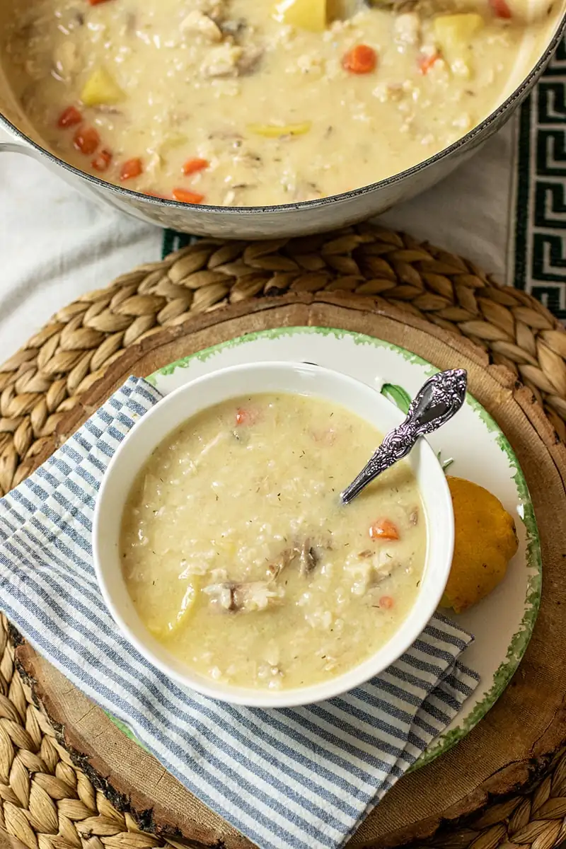 Greek Psarosoupa Recipe (Lemony Fish Soup)