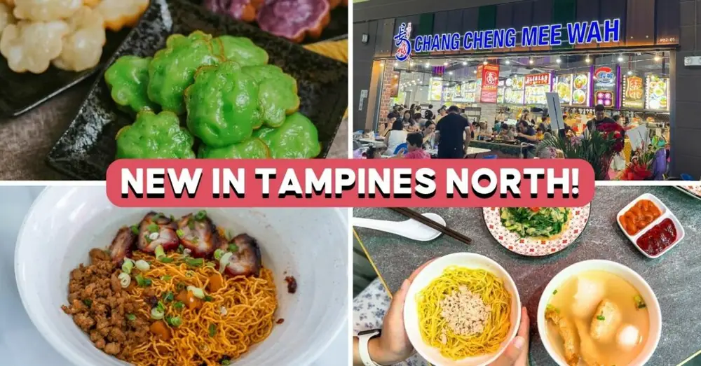 There's A New Coffeeshop In Tampines North With 17 Stalls—Thai Pancakes, Kolo Mee And More