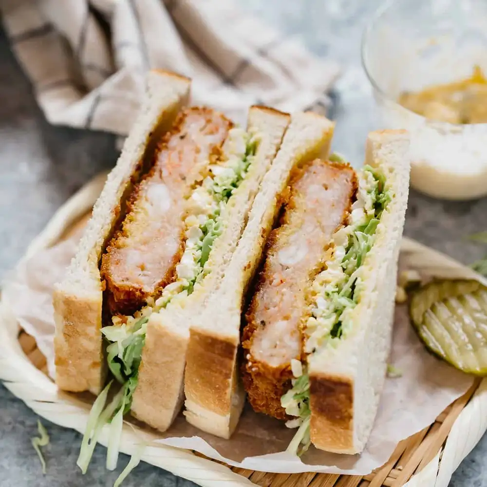 Ebi Katsu Sando(Shrimp Cutlet Sandwich)エビカツサンド
