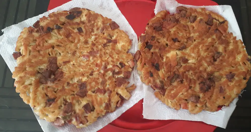 Pasta omelet recipe, submitted by Giselle Cirino