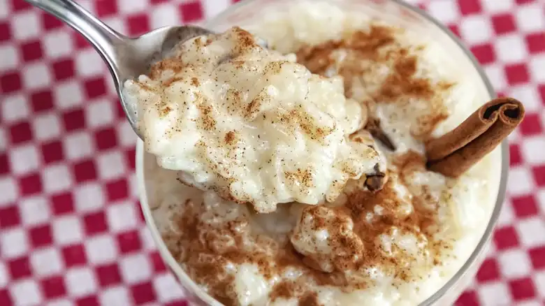 The Ultimate Ingredient Swap For Sweet And Creamy Rice Pudding