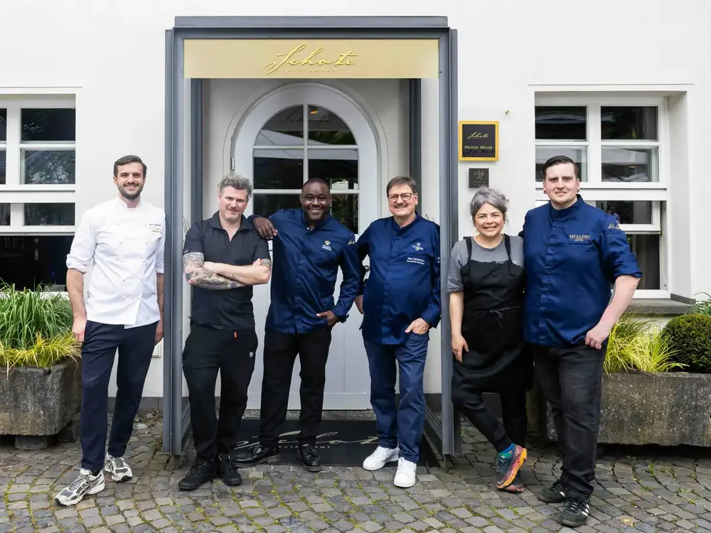 Nelson Müller celebrates one year of Diepeschrath Mill