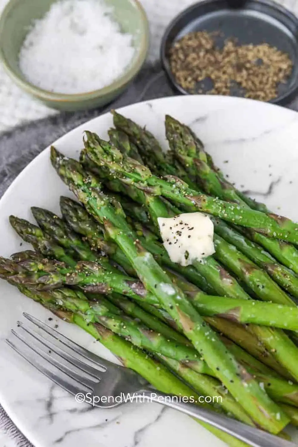 Steamed Asparagus