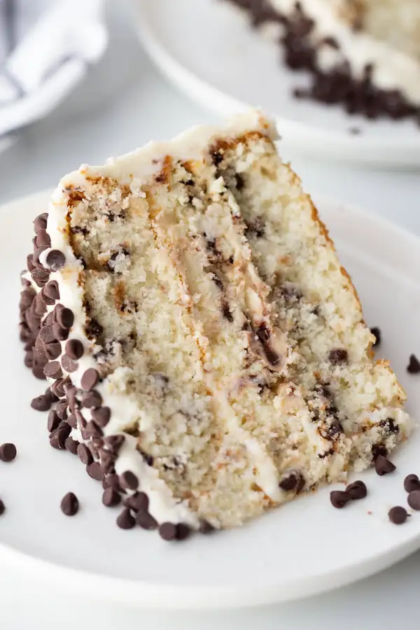 Tarta de queso con trocitos de chocolate