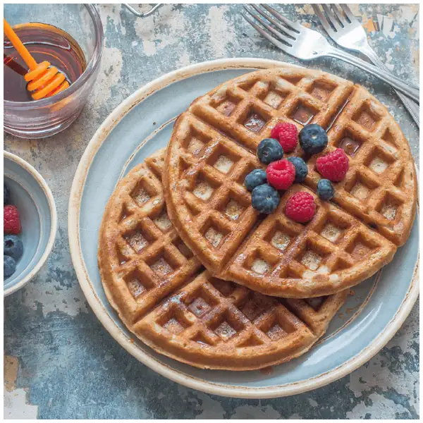 Plantain Waffles (Gluten Free)