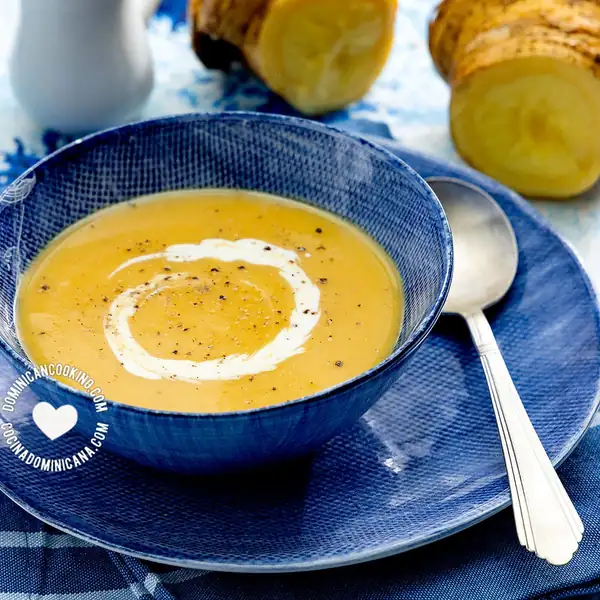 Crema de Cepa de Apio [Recipe + Video] Arracacha Soup