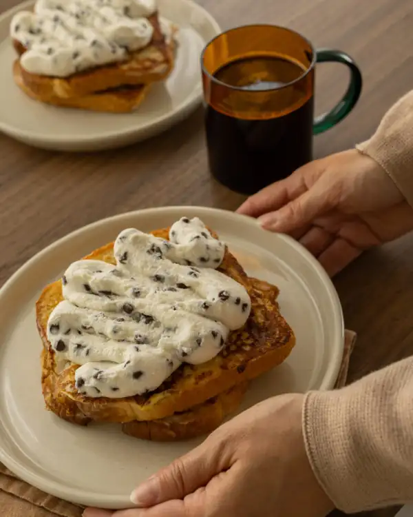 Cannoli-style French toast