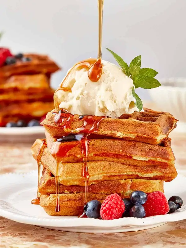 The Best Paffles (Waffle Pancakes)