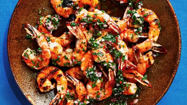 Chimichurri Grilled Shrimp