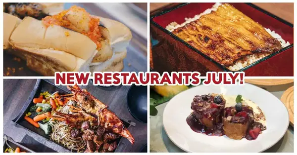 10 nuevos restaurantes para visitar en julio de 2019 con rollos de langosta con trufa, anguila a la parrilla, olla caliente económica y más