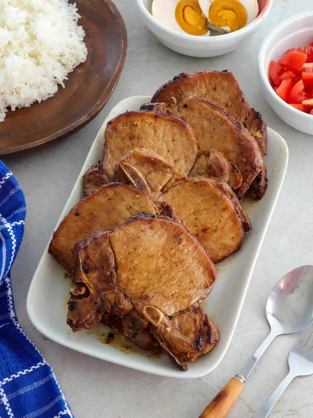 Toyomansi Pork Chops