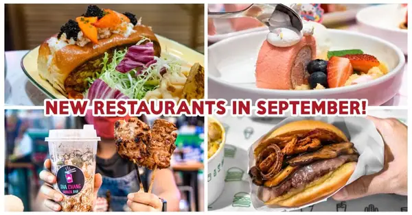 10 nuevos restaurantes en septiembre de 2021: hamburguesas Wagyu, tortitas soufflé de matcha y más.